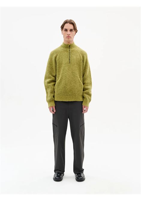 maglione essence mohair mixed knit uomo giallo HIKING PATROL | AW25104YELLOW